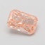 0.87 Ct. Fancy Vivid Pink Radiant Lab Grown Diamond