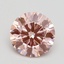 2.21 Ct. Fancy Intense Pink Round Lab Grown Diamond