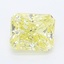 0.97 Ct. Fancy Yellow Radiant Lab Grown Diamond