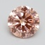 2.50 Ct. Fancy Intense Pink Round Lab Grown Diamond