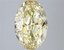 4.32 Ct. Fancy Intense Yellow Oval Lab Grown Diamond