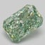 2.55 Ct. Fancy Vivid  Green Radiant Lab Grown Diamond
