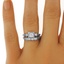 The Cassia Matched Set, smallzoomed in top view on a hand