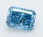 2.01 Ct. Fancy Vivid  Blue Radiant Lab Grown Diamond