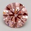 2.70 Ct. Fancy Intense Pink Round Lab Grown Diamond