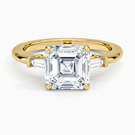Tapered Baguette Engagement Ring