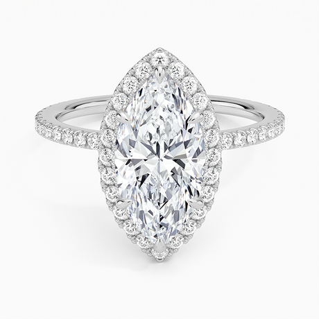 Waverly Halo Engagement Ring