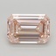 2.40 Ct. Fancy  Pink Emerald Lab Grown Diamond