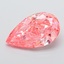 6.63 Ct. Fancy Vivid Pink Pear Lab Grown Diamond