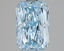 2.05 Ct. Fancy Intense Blue Radiant Lab Grown Diamond