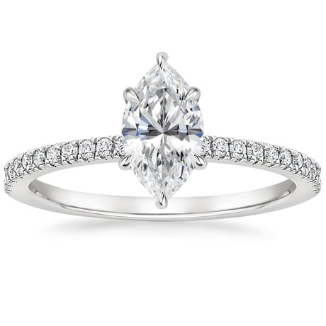 18K White Gold Viviana Diamond Bridal Set (2/5 ct. tw.)