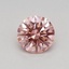 0.33 Ct. Fancy Vivid Pink Round Lab Grown Diamond