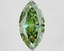 3.00 Ct. Fancy Vivid Green Marquise Lab Grown Diamond
