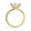 Wrap Angled Solitaire Diamond Ring, smallview