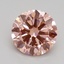 2.40 Ct. Fancy Intense Pink Round Lab Grown Diamond