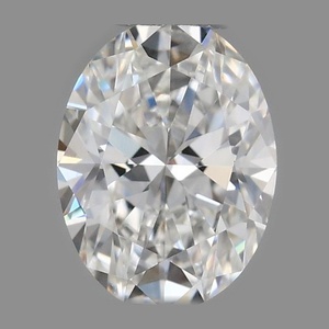 Oval diamond — real photo