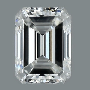 Emerald diamond — real photo
