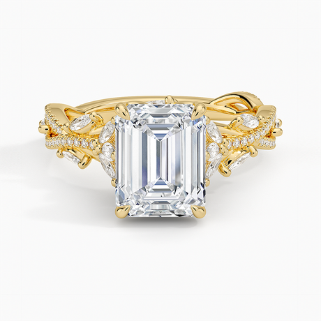 18K Yellow Gold Luxe Secret Garden Diamond Ring (3/4 ct. tw.)
