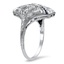 The Iva Ring, smalltop view on a hand