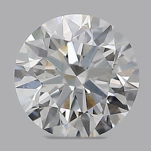 Round diamond — real photo