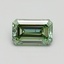 1.00 Ct. Fancy Intense Green Emerald Lab Grown Diamond