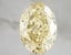 3.09 Ct. Fancy Intense Yellow Oval Lab Grown Diamond