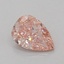 0.73 Ct. Fancy Vivid Pink Pear Lab Grown Diamond