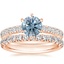 14K Rose Gold Luxe Sienna Diamond Ring with Sienna Diamond Ring (1/2 ct. tw.)