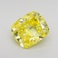 0.71 Ct. Fancy Intense  Yellow Radiant Lab Grown Diamond