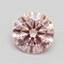1.70 Ct. Fancy Intense Pink Round Lab Grown Diamond
