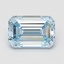 4.10 Ct. Fancy Intense Blue Emerald Lab Grown Diamond