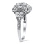 The Sydney Ring, smalltop view on a hand