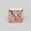 1.09 Ct. Fancy Intense Pink Princess Lab Grown Diamond