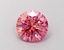 0.49 Ct. Fancy Vivid  Pink Round Lab Grown Diamond