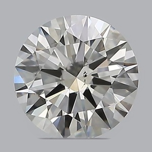 Round diamond — real photo