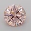 1.25 Ct. Fancy Intense Pink Round Lab Grown Diamond