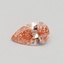 0.48 Ct. Fancy Intense Pink Pear Lab Grown Diamond