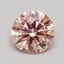 0.50 Ct. Fancy Intense Pink Round Lab Grown Diamond