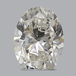 Oval diamond — real photo