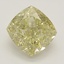 1.51 Ct. Fancy Brownish Yellow Cushion Diamond