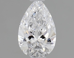 Pear diamond — real photo