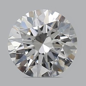 Round diamond — real photo