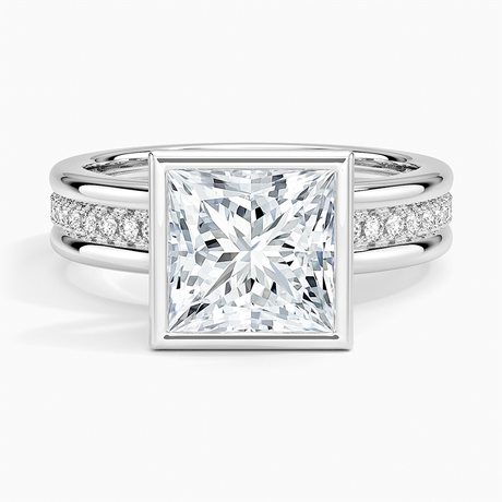 18K White Gold Sofia Triple Band Diamond Ring (1/4 ct. tw.)