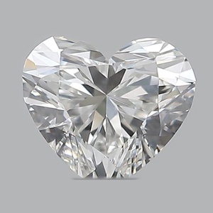 Heart diamond — real photo