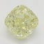 0.65 Ct. Fancy Light Yellow Cushion Diamond