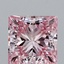 2.84 Ct. Fancy Intense Pink Princess Lab Grown Diamond