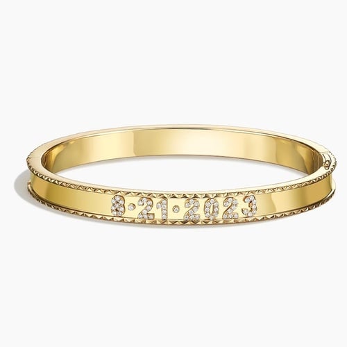 14K Yellow Gold Kendall Lab Grown Emerald Chain Bracelet