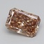 2.01 Ct. Light  Brown Radiant Lab Grown Diamond