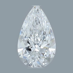 Pear diamond — real photo