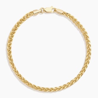 Dakota Lightweight Wheat Chain Bracelet (3.9mm)